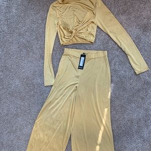 Nasty Gal Wide Leg Trouser